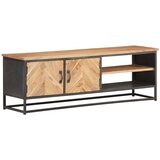 TV ormarić 120 x 30 x 40 cm od masivnog bagremovog drva | shoptok.hr