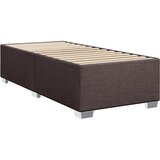  Krevet s oprugama i madracem tamnosmeđi 90 x 200 cm od tkanine | shoptok.hr