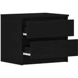  Noćni ormar Crni hrast 50 x 40 x 43,5 cm Konstruirano drvo | shoptok.hr
