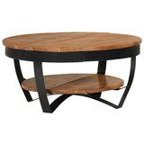  Stolić za kavu 65 x 65 x 32 cm od masivnog bagremovog drva | shoptok.hr