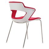  Stolica konferencijska Aoki TC bijelo-crvena | Shoptok.si