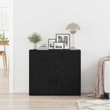  Kreveta s ladicama Crni hrast 80 x 33 x 70 cm Konstruirano drvo | shoptok.hr