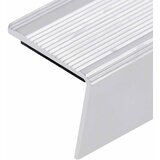  Rubnjaci za stepenice L-oblik 15 kom aluminijski 90 cm srebrni | shoptok.hr