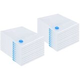 vidaXL vreće za vakuum Prozirne Plastika 130 x 100 cm Sklopivo | shoptok.hr