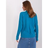 Wool Fashion Italia Sweater-AT-SW-2326.37X-Turquoise | Shoptok.si
