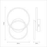  LED plafonsko svetlo TITANO LED/12W/230V crno | Eponuda.com