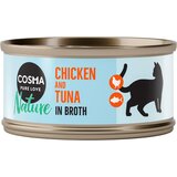 Cosma Varčno pakiranje Nature 24 x 70 g - Piščančje prsi & tuna Cene