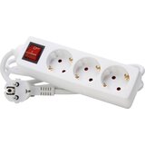 KOPP 129713007 razdelilna letev s stikalom 3-kratni polarno bela vtičnica 1 kos, (20457878) | Shoptok.si