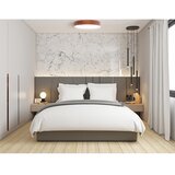  stropna lampa sa senzorom cleo 5xE27/24W/230V, prečnika 60 cm, bakarna | Eponuda.com