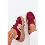 VINCEZA Suede Women's Sneakers On Platform | shoptok.hr