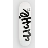 Cliché Handwritten 8.25" Skateboard deska white / black Cene