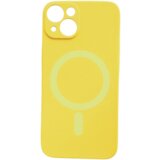  Silikonska futrola magnetic za iphone 15, žuta Cene
