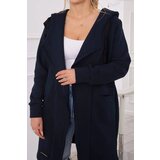 Kesi Insulated raincoat with hood dark blue | shoptok.hr