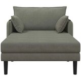  Preveliki šezlong Svjetlosiva Baršunasta tkanina - Svjetlosiva 101 cm | shoptok.hr
