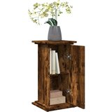 vidaXL Stojalo za shranjevanje dimljeni hrast 31x30x60 cm inž. les | Shoptok.si
