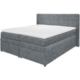 MID.YOU POSTELJA BOXSPRING 180 cm x 200 cm , tekstil antracit | Shoptok.si