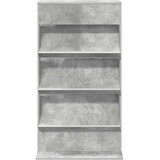  Polica za časopise s policom Betonski sivi 70 x 41 x 126 cm | Eponuda.com