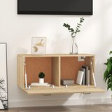  Zidni ormarić boja hrasta 80x35x36,5 cm od konstruiranog drva | Eponuda.com