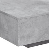  Stolić za kavu s LED svjetlima sivi boja betona 85x55x31 cm | shoptok.hr