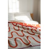 noo.ma Narančasta deka 150x200 cm Swirl – | shoptok.hr