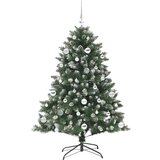 vidaXL Umestno božično drevo med 150 LED Zelena 105 x 105 x 150 cm | Shoptok.si