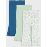 Sinsay Pamučne flare tajice 3 pack | shoptok.hr
