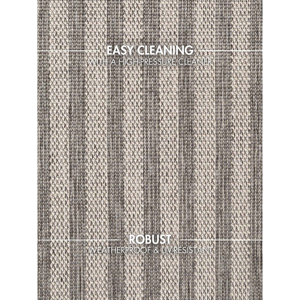 Ted Baker Sivi/krem unutarnji i vanjski tepih 160x230 cm Haringey Linley – | shoptok.hr