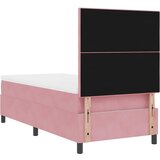  s opruga kutije Ružičasta 90 x 190 cm Baršun | shoptok.hr