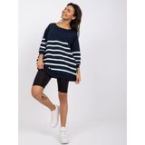 RUE PARIS Blouse-RV-BZ-7556.68-navy blue | Shoptok.si