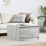  Stol za kavu s ladicama sivog sonome 70,5x70x40 cm | shoptok.hr