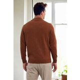 Dewberry 64721 Half Turtleneck Woolen Mens Knit Sweater-TILE | shoptok.hr
