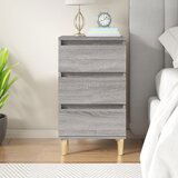 The Living Store Nočna omarica siva sonoma 40x35x70 cm inženirski les - Nočna Omarica, (21432108) | Shoptok.si