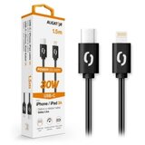 ALIGATOR DATKP50 - USB kabl USB-C / Lightning 30W Power Delivery 1,5m crna | Eponuda.com