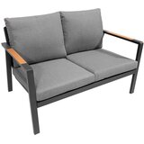 Aluminijska vrtna garnitura - sofa + 2 fotelje + stol | Shoptok.si