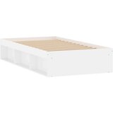 vidaXL Posteljni okvir bel 90x190 cm | Shoptok.si