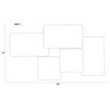Dutchbone Stensko ogledalo z lesenim okvirjem 120x70 cm Cordelia – | Shoptok.si