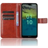 INORCO Ovitek za telefon z denarnico iz PU usnja za Nokia C110, stojalo s teksturo Crazy Horse s paščkom, (22036674) | Shoptok.si
