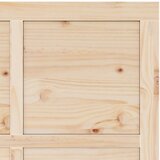  Klizna vrata Prirodna 90 x 208 cm Masivna borovina | shoptok.hr