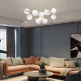 Toolight viseća svjetiljka zlatna APP998-12CP | shoptok.hr