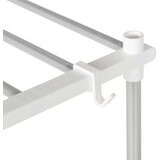  Polica za perilicu rublja Bijelo 70 x 27 x 136 cm Aluminij | Eponuda.ba