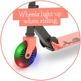 Chillafish Sklopivi trotinet Flexxi Glow 2 svetleća točka do 50kg roze | Eponuda.com