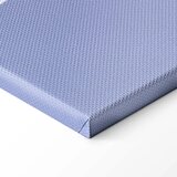  Slika - Lines and Symmetry - Expressive White Grid on a Blue Background 20x30 Standard | shoptok.hr