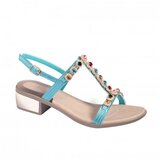 Scholl ženske sandale floralie 2.0 svetlo plave | ePonuda.com