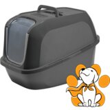 Moderna mega deluxe cool grey, toalet za mačke u sivoj boji | ePonuda.com