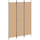  3-panelni pregradni zid Bež 150 x 220 cm Tkanina | Eponuda.com