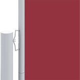 vidaXL Uvlačiva bočna tenda crvena 160 x 1200 cm | shoptok.hr