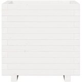  Vrtna sadilica bijela 50 x 50 x 49,5 cm od masivne borovine | shoptok.hr