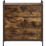  Kreveta Dimljeni hrast 97 x 33 x 81 cm Konstruirano drvo | shoptok.hr