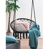 Boho viseća fotelja s crnim jastukom 490129A | shoptok.hr