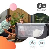 Kinderkraft putni krevetić LEODY, siva | shoptok.hr